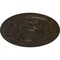 Ekena Millwork Darnay Ceiling Medallion (Fits Canopies up to 7 1/4"), 29 1/4"OD x 2"P, Stone Hearth Crackle CM29DASHC - alternate 4